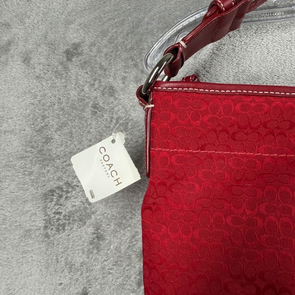 Coach Red Shoulder Bag - Picture 4 of 12